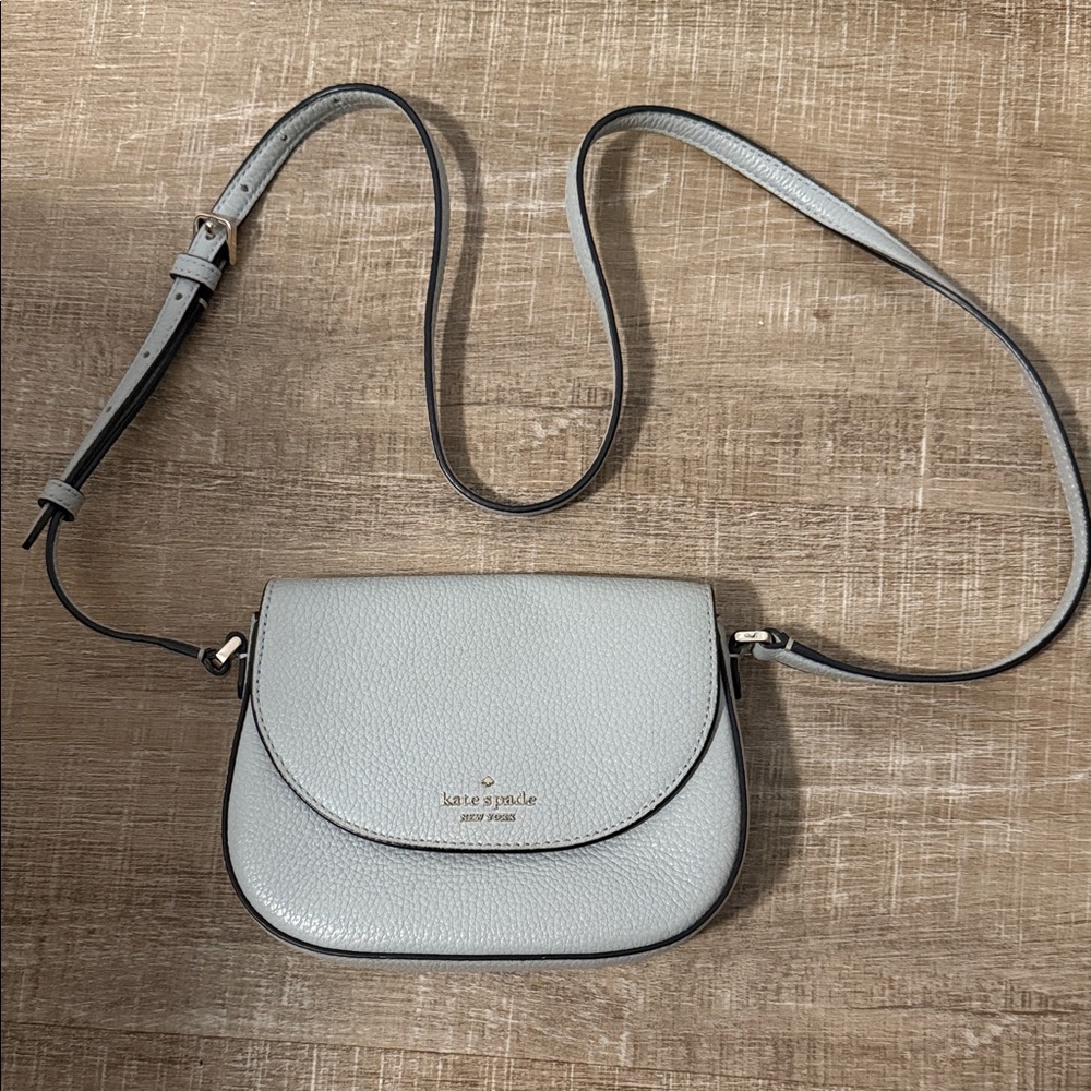 Kate Spade color sky gray or blue-gray Bag